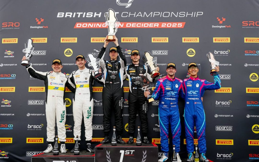 Lamborghini factory driver Sandy delivers a masterclass at Donington Park