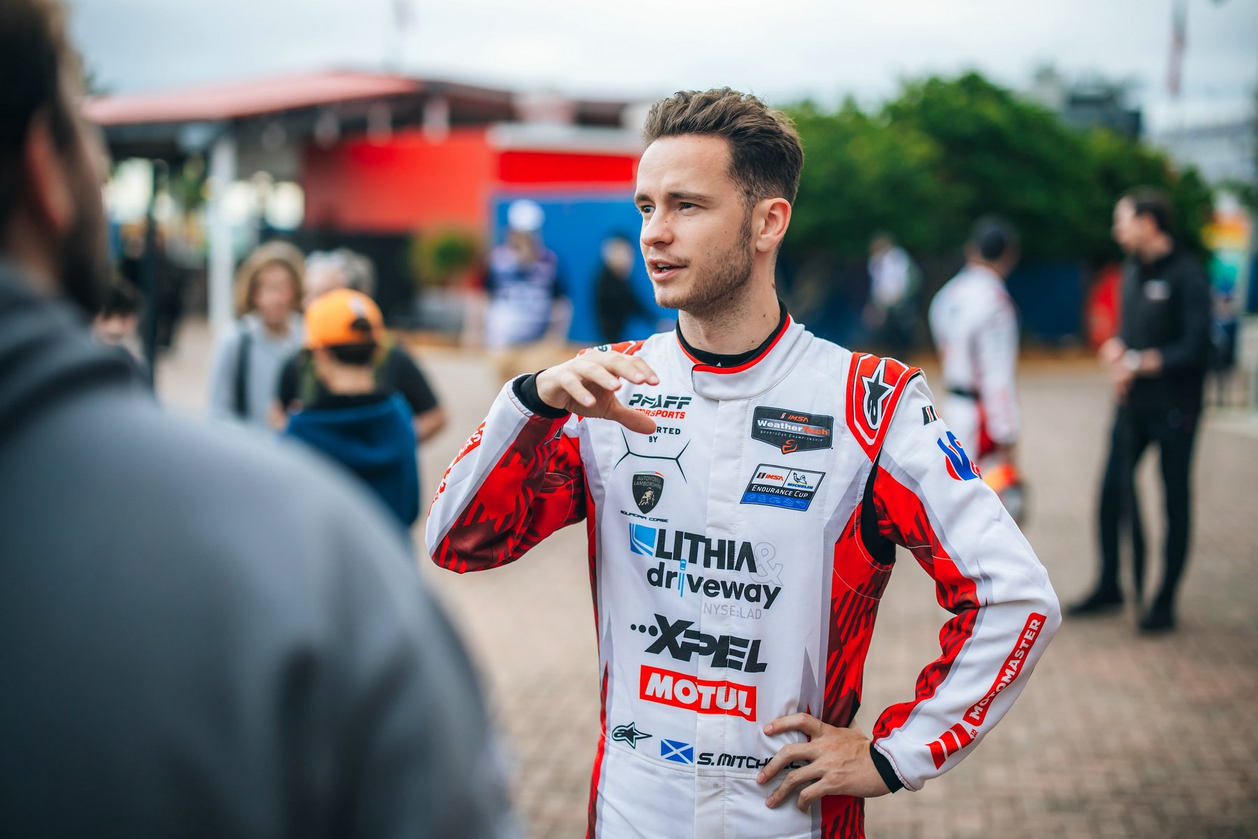 Sandy Mitchell Lamborghini Nurburgring