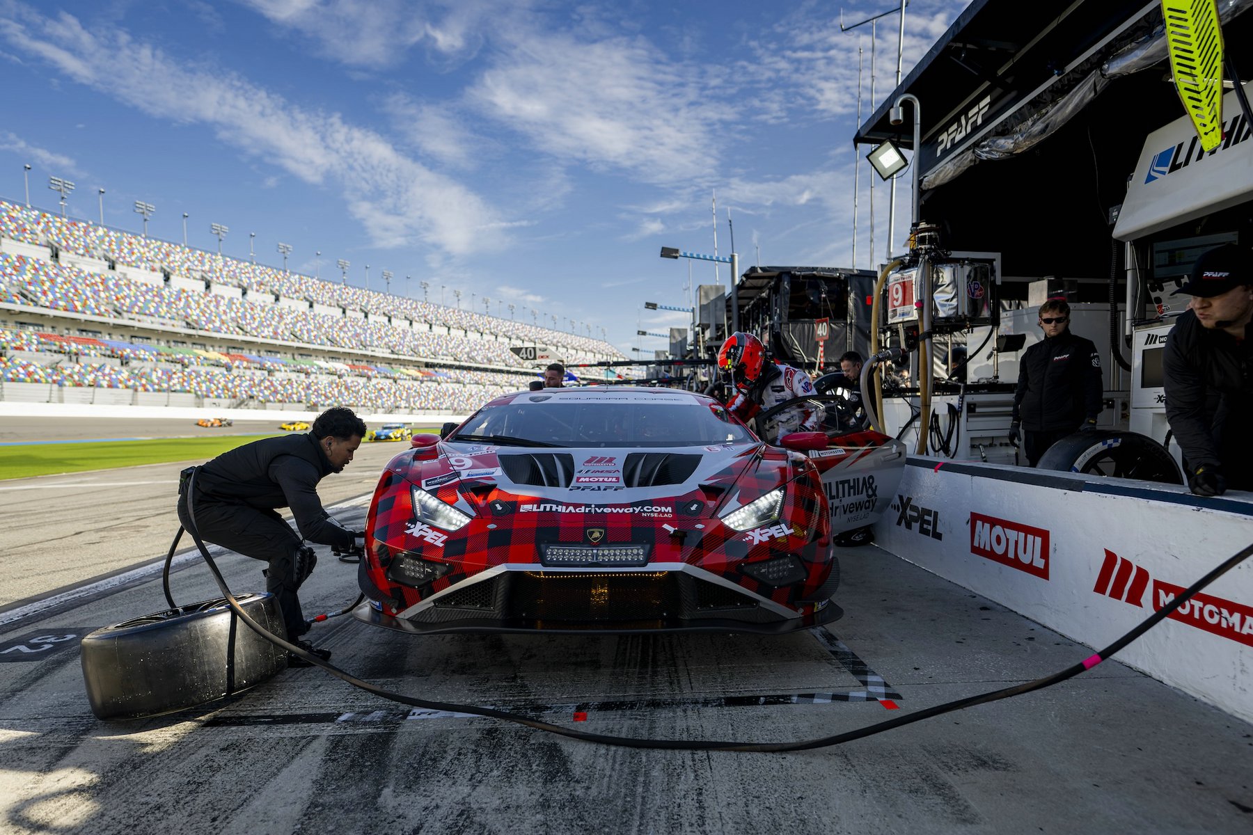 Sandy Mitchell Lamborghini Nurburgring