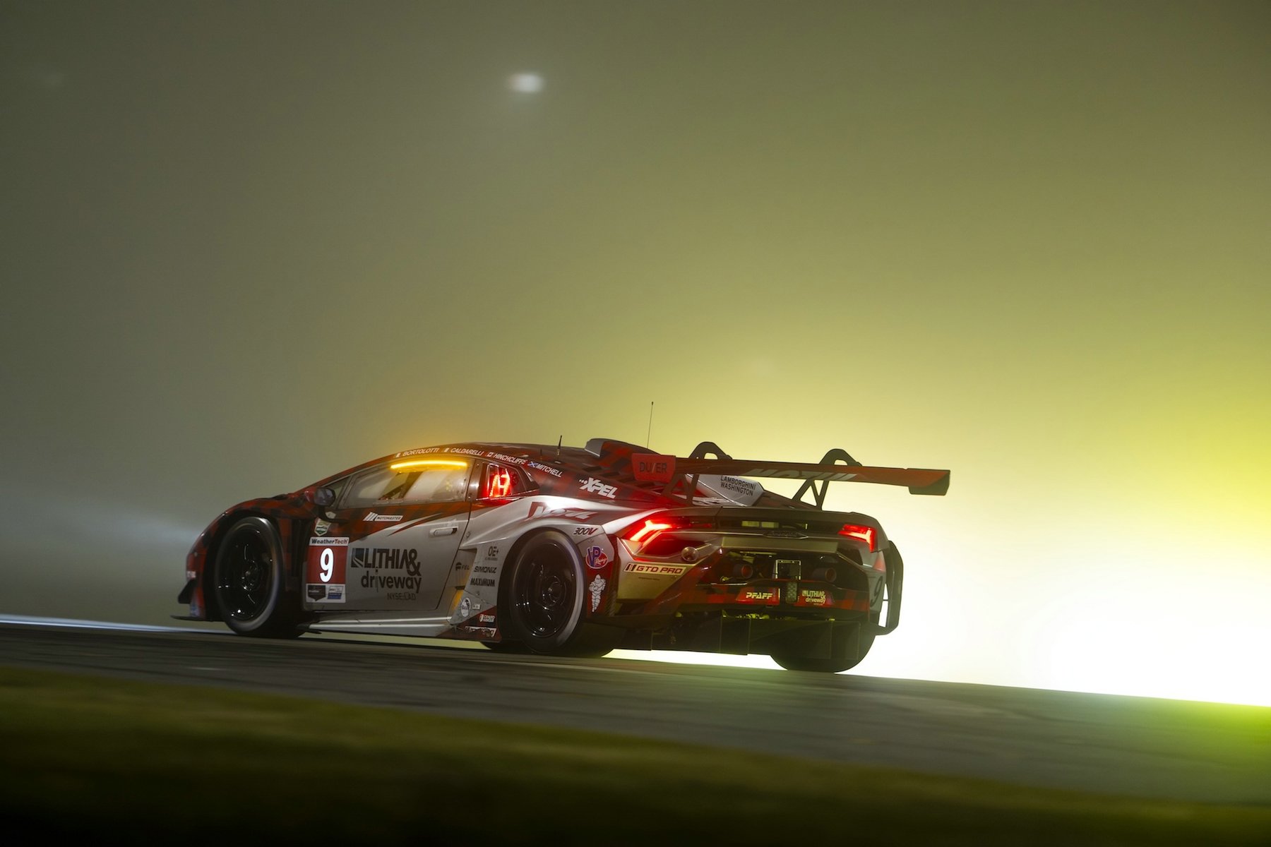 Sandy Mitchell Lamborghini Nurburgring