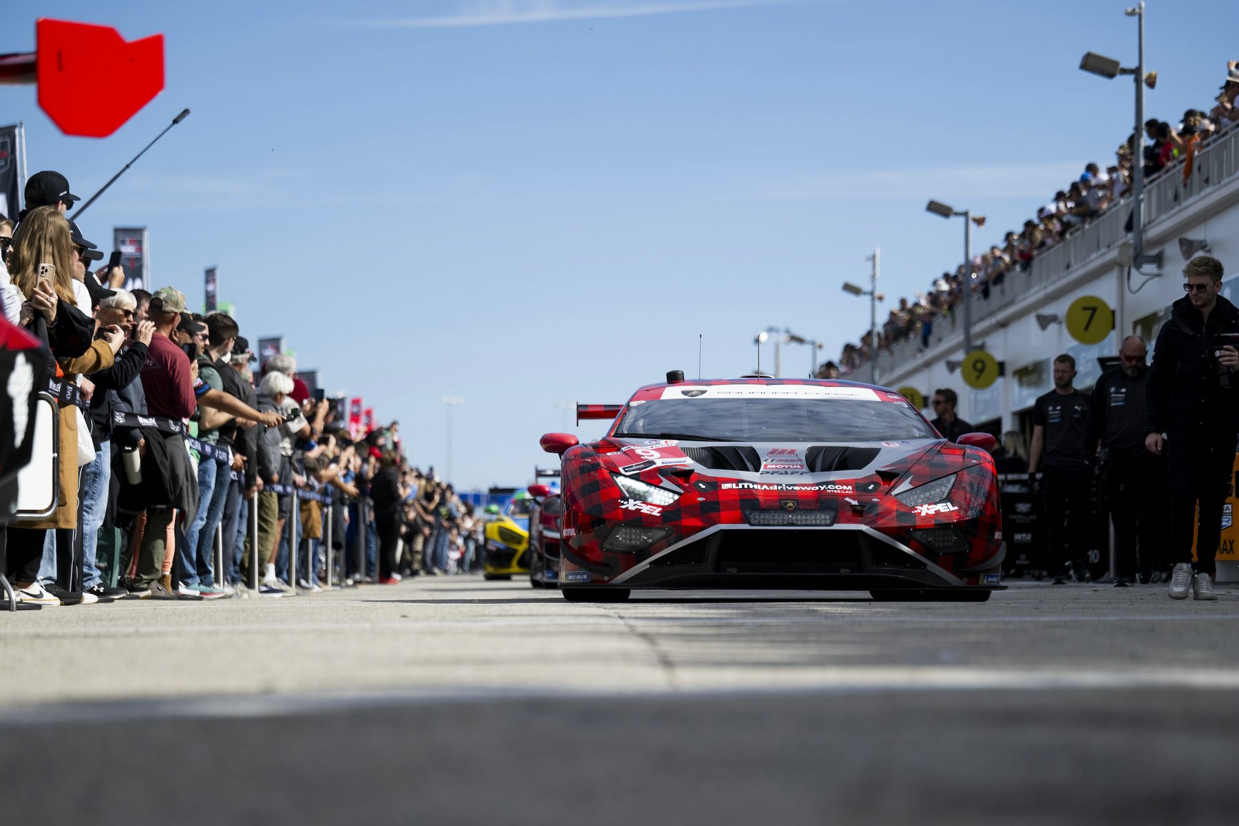 Sandy Mitchell Lamborghini Nurburgring
