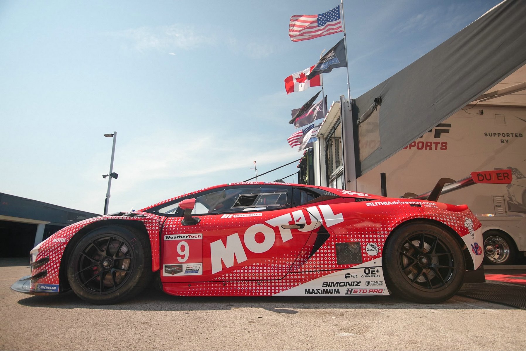 Sandy Mitchell Lamborghini Nurburgring