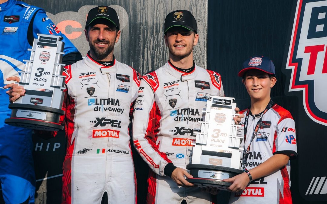 Indianapolis podium keeps title charge alive